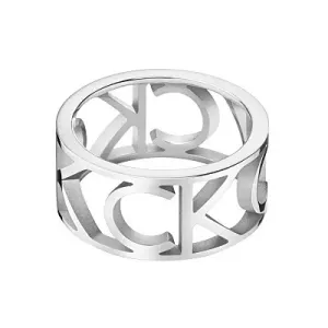 Calvin Klein Elegantný oceľový prsteň Mania KJCSMR0001 55 mm