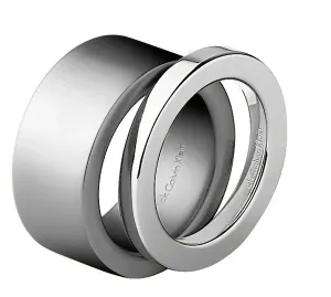 Calvin Klein Výrazný oceľový prsteň Donna KJ1DMR08010 52 mm