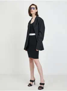 Šaty na denné nosenie pre ženy Calvin Klein - čierna, biela