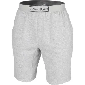 Calvin Klein LW SLEEP SHORT Pánske šortky na spanie, sivá, veľkosť