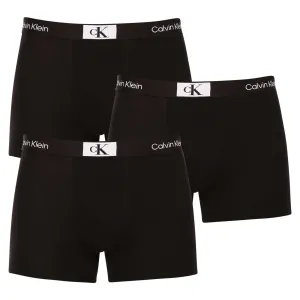 Boxerky Calvin Klein Underwear 3-pak pánske, čierna farba #5487049