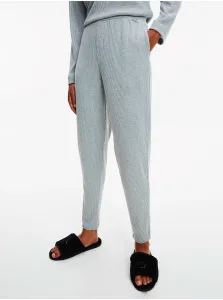 Svetlošedé dámske pyžamové nohavice Calvin Klein #631631