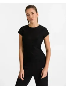 Čierne dámske tričko na spanie Calvin Klein Jeans
