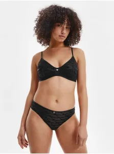 Black patterned panties Calvin Klein Underwear - Women #631305