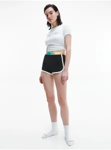 White and Black Women Pyjamas S/S Short Set Calvin Klein Underwear - Women