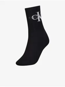 Ponožky Calvin Klein Jeans dámske, čierna farba #615542