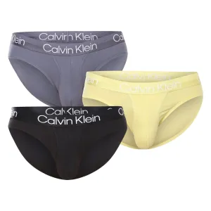 Calvin Klein 3 PACK - pánske slipy NB2969A-CBJ L