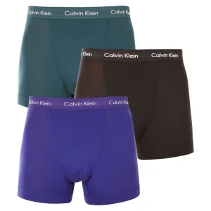 Calvin Klein 3 PACK TRUNKS - STRETCH Pánske trenírky, čierna, veľkosť #7517767