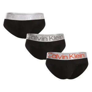 Calvin Klein 3 PACK - pánske slipy NB3129A-GTB M