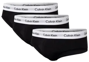 Súprava troch classic fit slipov v čiernej farbe Calvin Klein Underwear #3826854