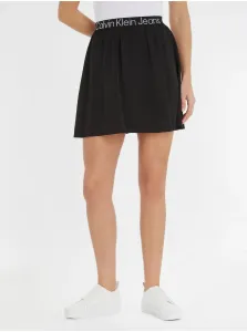 Black Ladies Mini Skirt Calvin Klein Jeans - Ladies #6948962