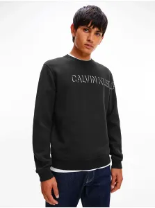 Black Men Sweatshirt Calvin Klein Jeans - Men #630509