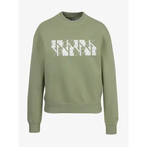 Calvin Klein Sweatshirt Mirrored Monogram Cr - Women #631754