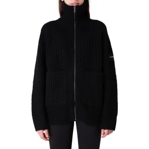 Čierny dámsky vlnený sveter Calvin Klein Jeans #729445