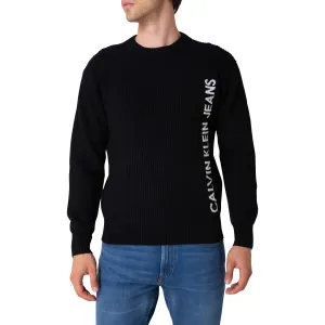 Čierny pánsky vlnený sveter Calvin Klein Jeans #729310
