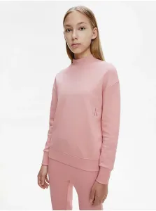 Pink Girls' Sweatshirt Calvin Klein Jeans - Girls #5576658