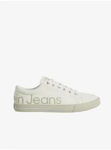 Tenisky Calvin Klein Jeans pánske, biela farba #629971