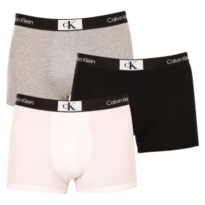 Calvin Klein ´96 COTTON-TRUNK 3PK Pánske boxerky, čierna, veľkosť #5487044