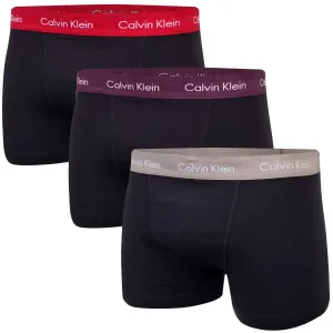 Calvin Klein 3P TRUNK Pánske boxerky, čierna, veľkosť XL