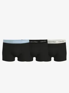 Calvin Klein 3P TRUNK Pánske boxerky, čierna, veľkosť M