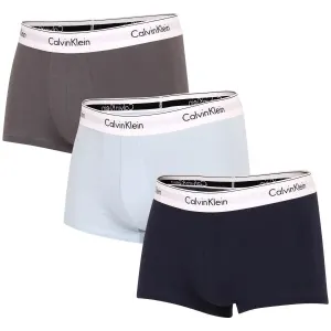 Calvin Klein MODERN CTN STRETCH-TRUNK 3PK Pánske boxerky, tmavo modrá, veľkosť XXL