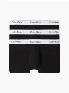 Calvin Klein MODERN CTN STRETCH-TRUNK 3PK Pánske boxerky, čierna, veľkosť S