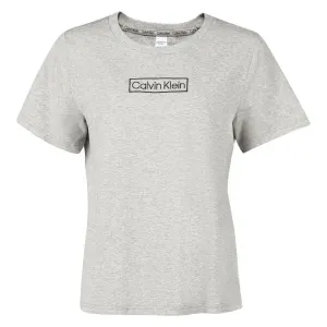 Calvin Klein REIMAGINED HER S/S CREW NECK Dámske tričko, sivá, veľkosť #4906922