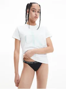 Calvin Klein S/S CREW NECK Dámske tričko, biela, veľkosť #4918355