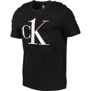 Calvin Klein S/S CREW NECK Pánske tričko, čierna, veľkosť S #6277085
