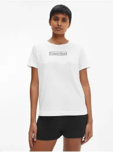 Calvin Klein REIMAGINED HER S/S CREW NECK Dámske tričko, biela, veľkosť #600189