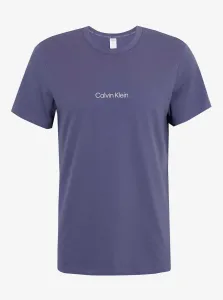 Calvin Klein S/S CREW NECK Dámske tričko, modrá, veľkosť XS