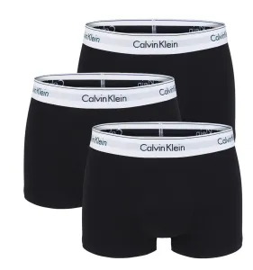 Calvin Klein - boxerky 3PACK modern cotton stretch black color combo