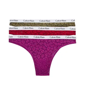 CALVIN KLEIN - brazilky 3PACK carousel intense color - special limited edition