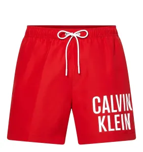 CALVIN KLEIN - červené plavky s logom Calvin Klein