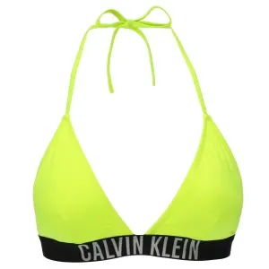 Calvin Klein STRING SIDE TIE Dámsky horný diel plaviek, reflexný neón, veľkosť #9395820