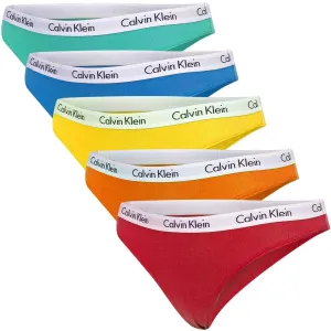 Calvin Klein Underwear Woman's 5Pack Thongs Briefs 000QD3586EBNG
