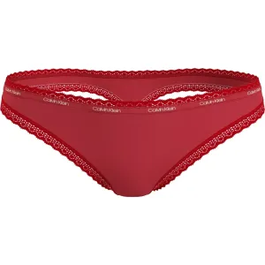 Tangá Calvin Klein Underwear červená farba, 000QD3763E