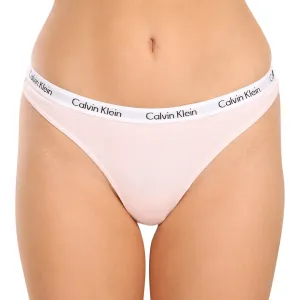 Calvin Klein women's thongs pink #8352722