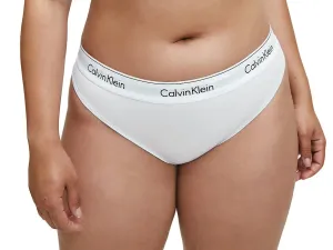Calvin Klein Dámske tangá PLUS SIZE QF5117E-100 XL