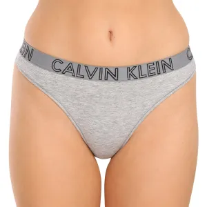 Women's thongs Calvin Klein grey #8366244