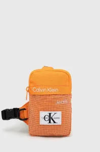 Malá taška Calvin Klein Jeans oranžová farba #7524279