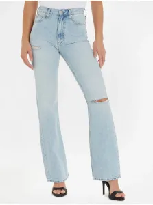 Svetlomodré dámske bootcut džínsy Calvin Klein Jeans #7143384