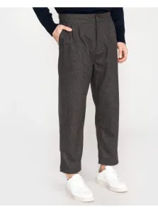 Voľnočasové nohavice pre mužov Calvin Klein - sivá #630398