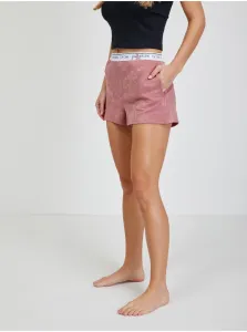 Pyžamové šortky Calvin Klein Underwear Ck One dámske, ružová farba, #631040