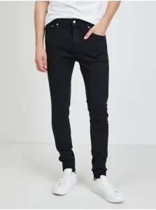 Skinny fit pre mužov Calvin Klein Jeans - čierna #5576173