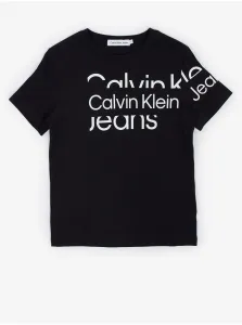 Calvin Klein Jeans Blown-Up Tričko detské Čierna #5166300