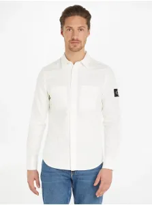 Neformálne pre mužov Calvin Klein Jeans - biela #6285734
