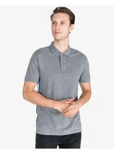 Calvin Klein Jeans Monogram Polo tričko Šedá