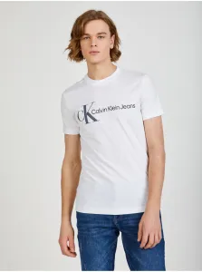 Biele pánske tričko Calvin Klein #630785
