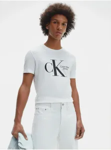Biele pánske tričko Calvin Klein #630657